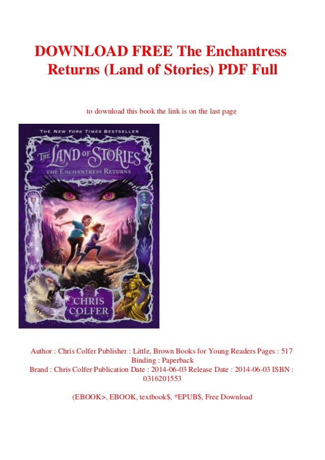 Land of stories book 2